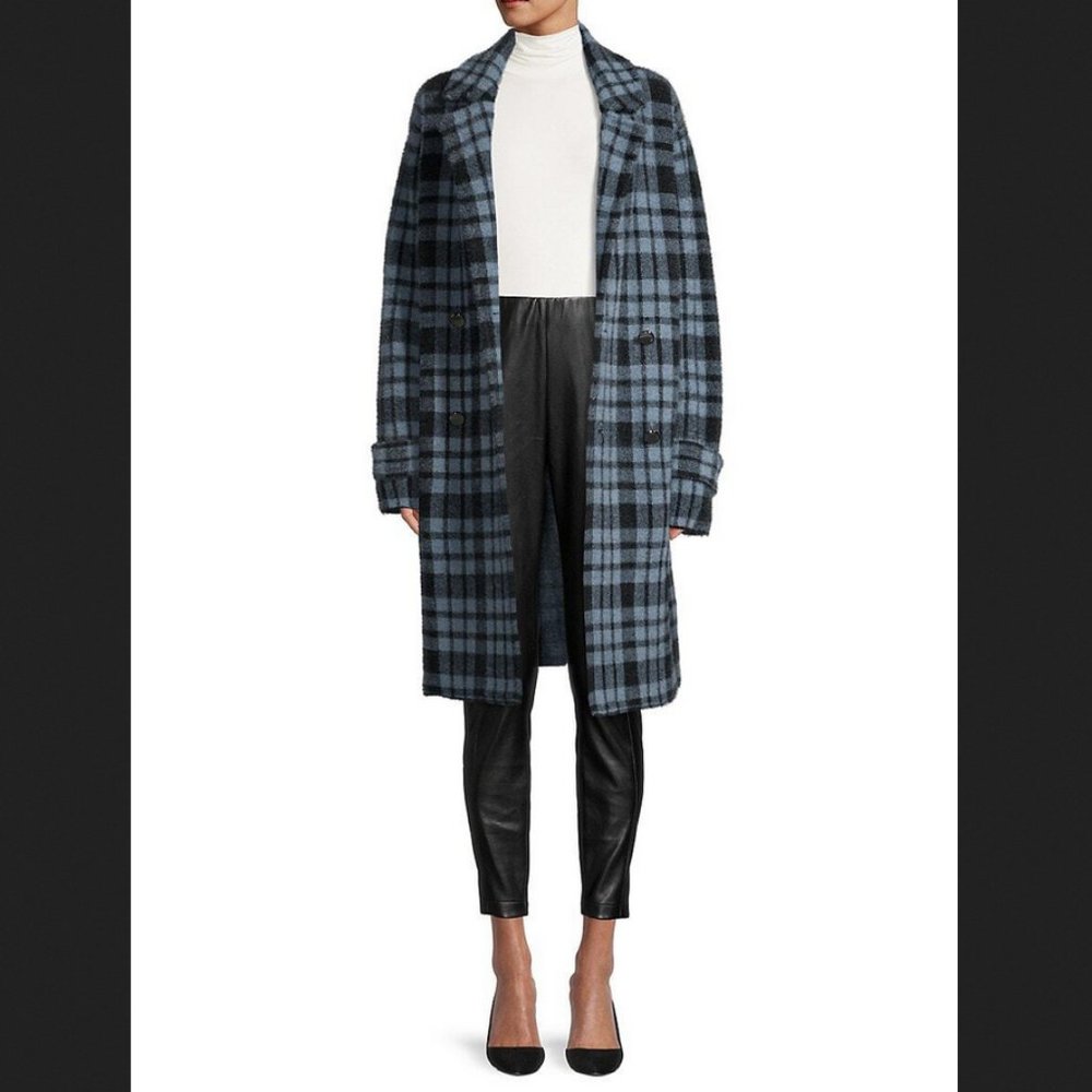 Plaid Duster Coat